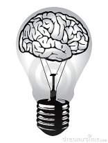 Brain Light Bulb